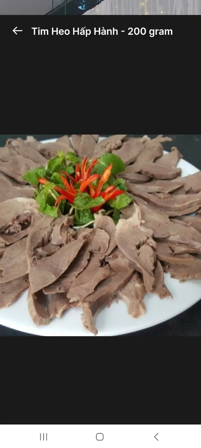 Hình ảnh Soup Tim Heo 