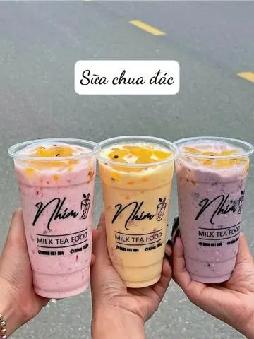 Hình ảnh sữa chua đác thơm 