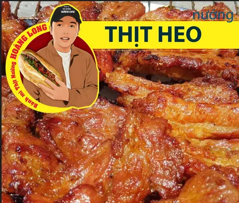 Hình ảnh Bánh mì thịt nướng Hoàng Long