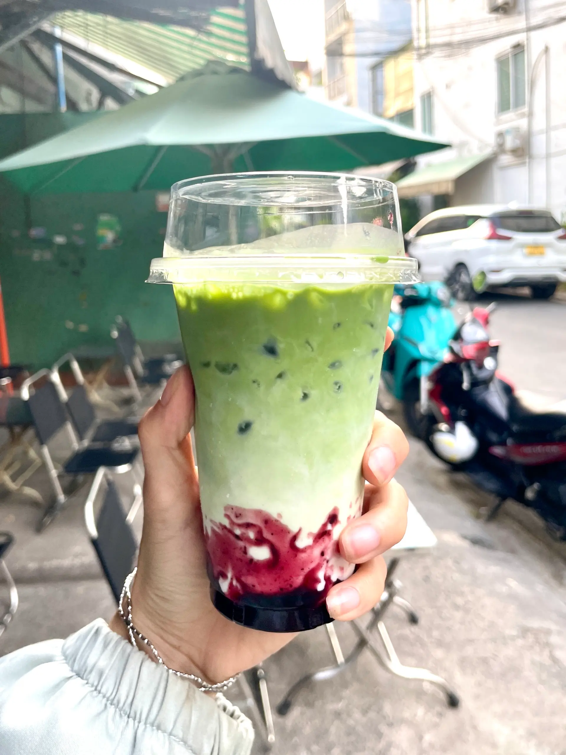 Hình ảnh Matcha Việt Quất - Size L