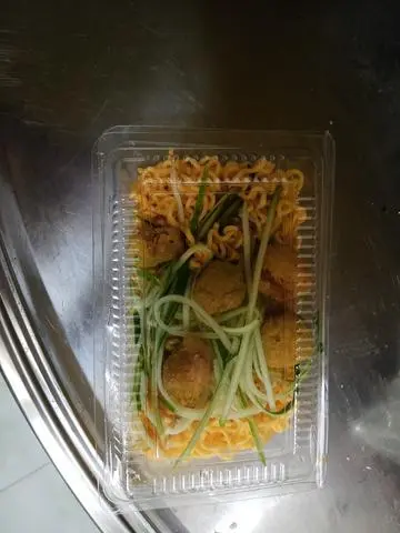 Hình ảnh mì trộn phô mai 