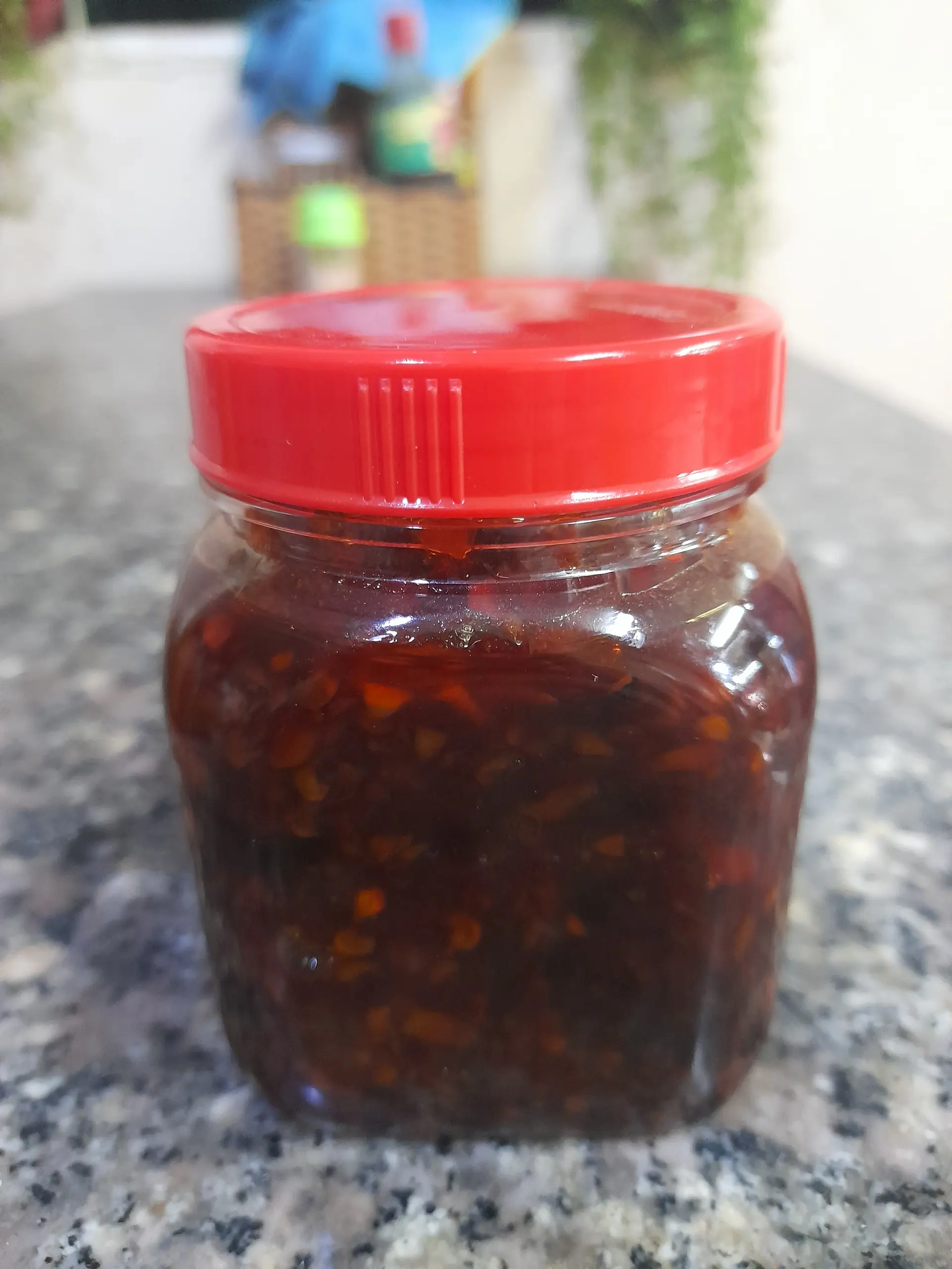 Hình ảnh ớt sa tế nhà làm