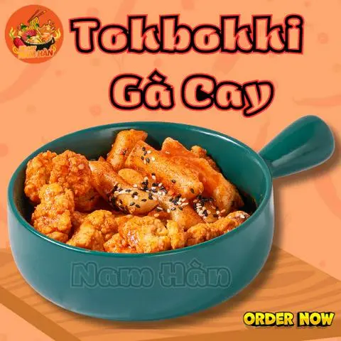 Hình ảnh Tokbokki Gà Cay