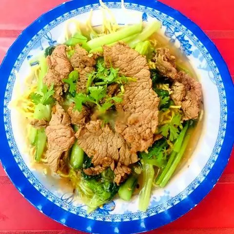 Hình ảnh Mì xào giòn bò