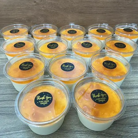 Hình ảnh Panna Cotta Đào