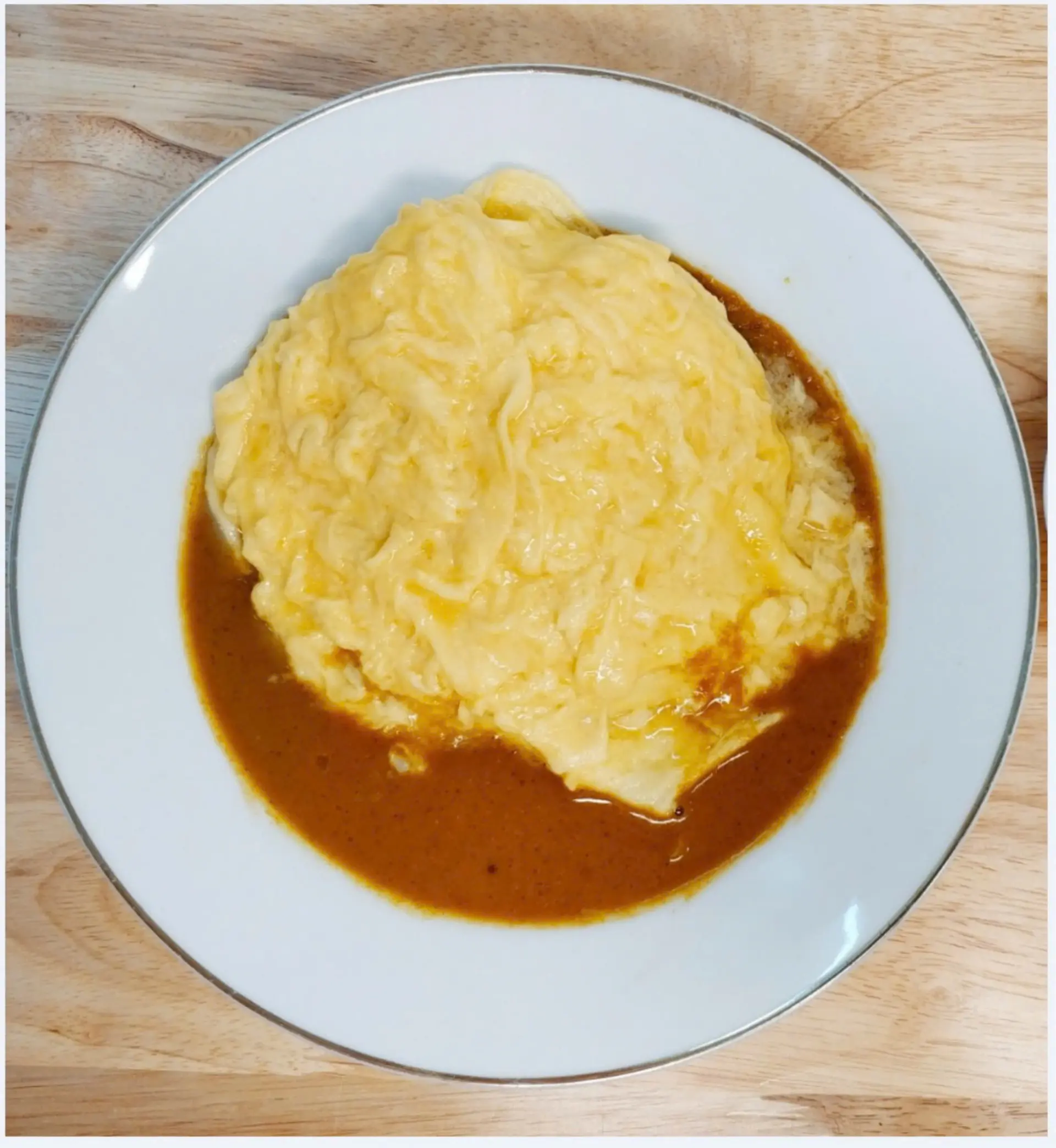 Hình ảnh Cơm cà ri trứng Omelette