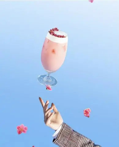 Hình ảnh Trà sữa sakura