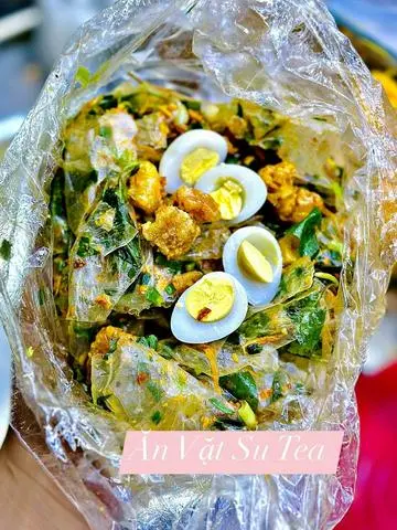 Hình ảnh bánh trán mỡ hành không trứng 