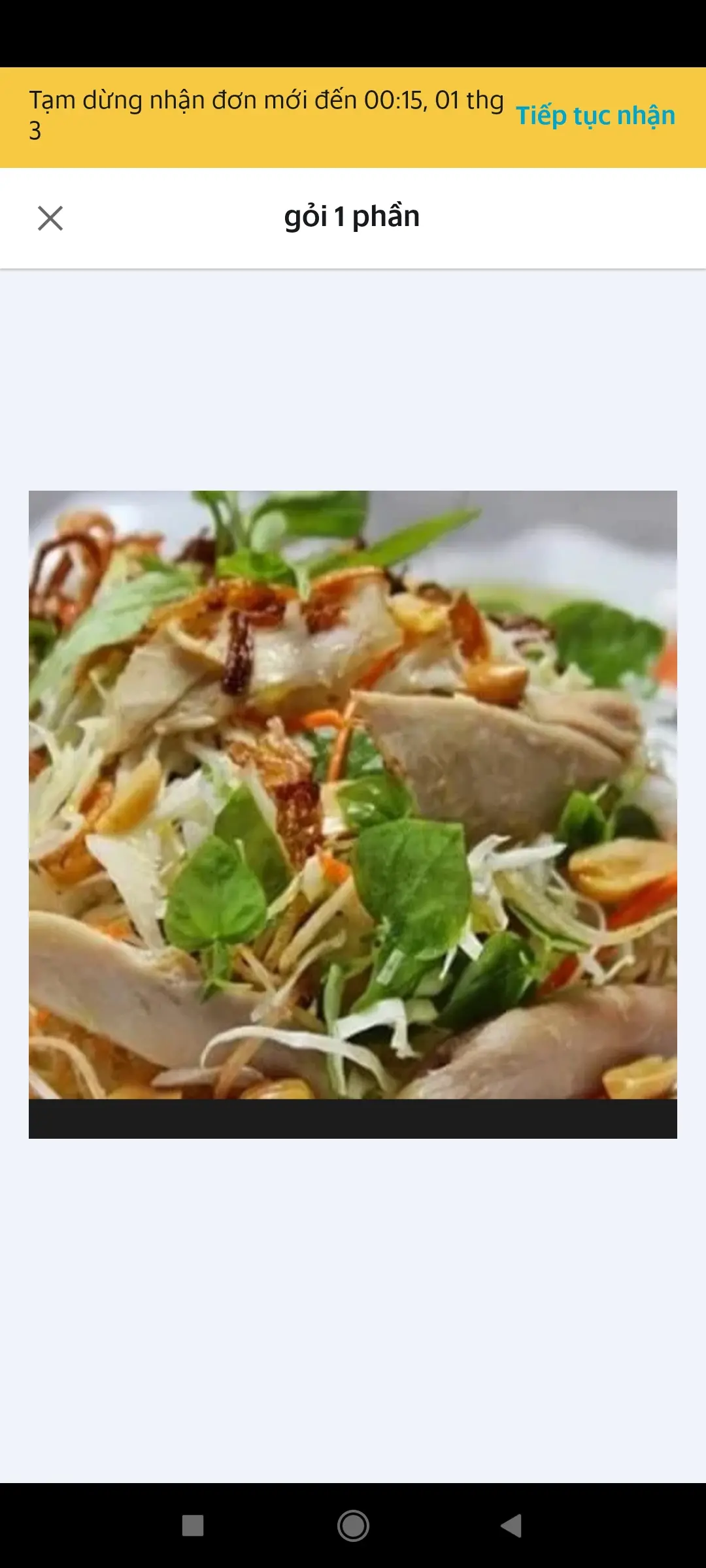 Hình ảnh Gỏi 1 phần