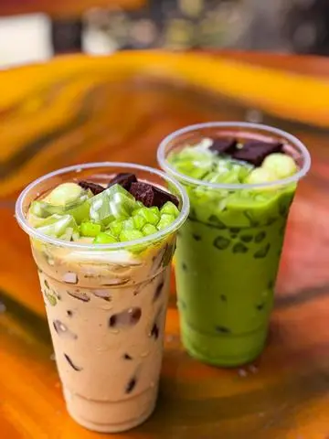 Hình ảnh Trà sữa sen