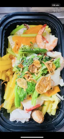 Hình ảnh nui xào thập cẩm