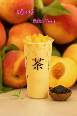 Hình ảnh Trà sữa thập lý đào hoa