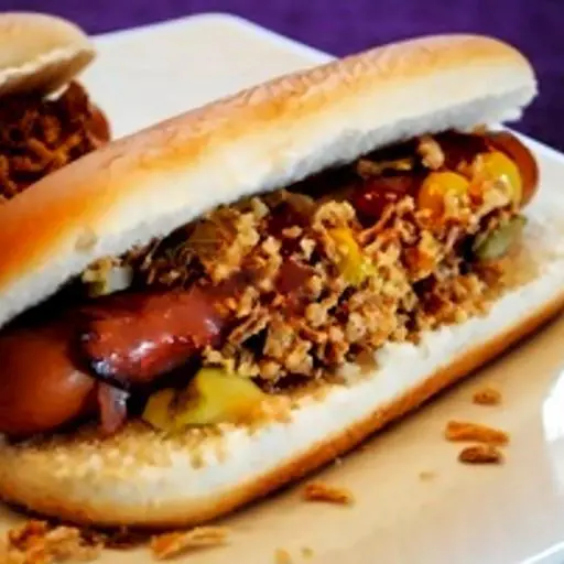 Hình ảnh Bánh Mì Pate - Xúc Xích