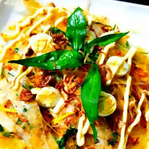 Hình ảnh Bánh tráng trộn 