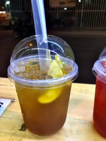 Hình ảnh Trà đào _ Size M 500ml