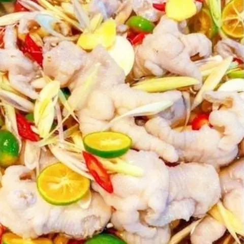 Hình ảnh Chân gà sả tắc