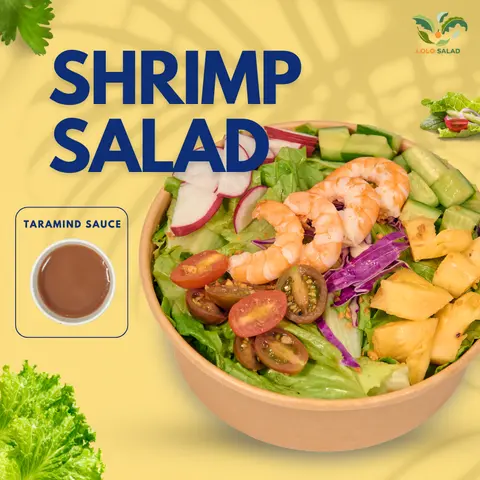 Hình ảnh Shrimp Salad (Salad Tôm xốt Me)