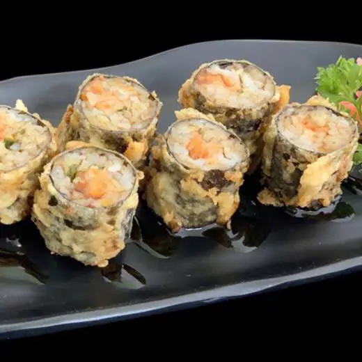 Hình ảnh Maki Cá Hồi Chiên 
