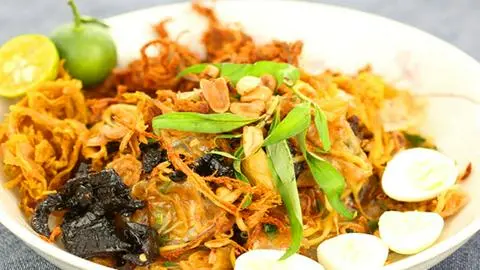 Hình ảnh Bánh Tráng Trộn Rong Biển 