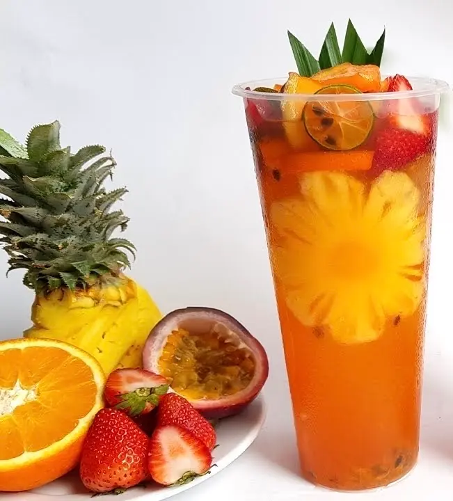Hình ảnh Trà thơm dâu chanh dây