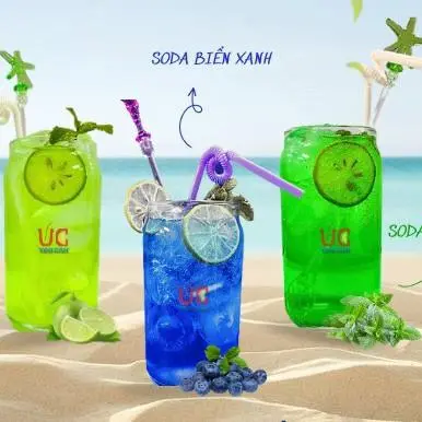 Hình ảnh soda biển xanh 