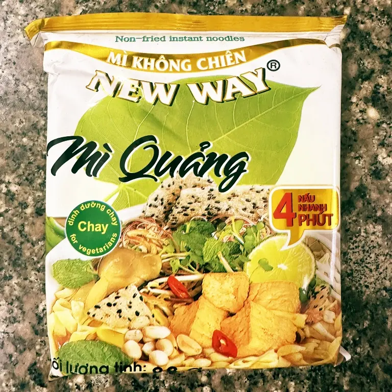 Hình ảnh Mì quảng chay gói 