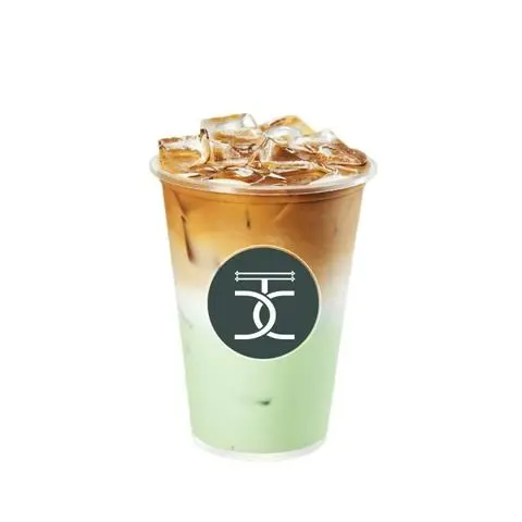 Hình ảnh Sữa tươi cà phê bạc hà