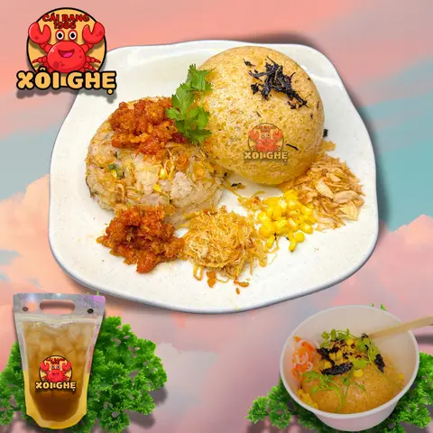 Hình ảnh XÔI TÔM ĐẶC BIỆT + NƯỚC SÂM