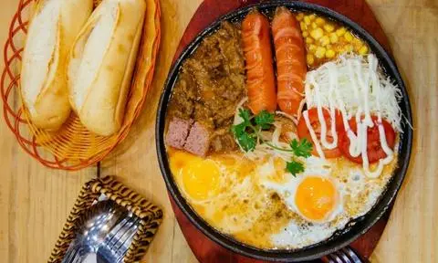 Hình ảnh Combo 1 bánh mì chảo