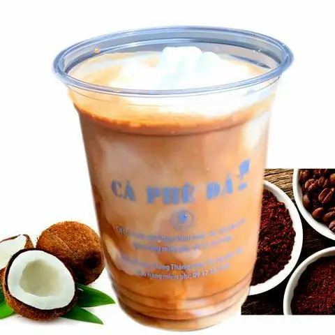 Hình ảnh Cốt Dừa Cà Phê 350ml