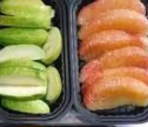 Hình ảnh Bưởi và Ổi Muối Tây Ninh lạnh ngon 600gr