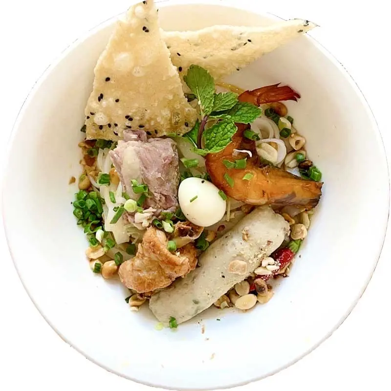 Hình ảnh Mỳ Quảng Tôm + Chả