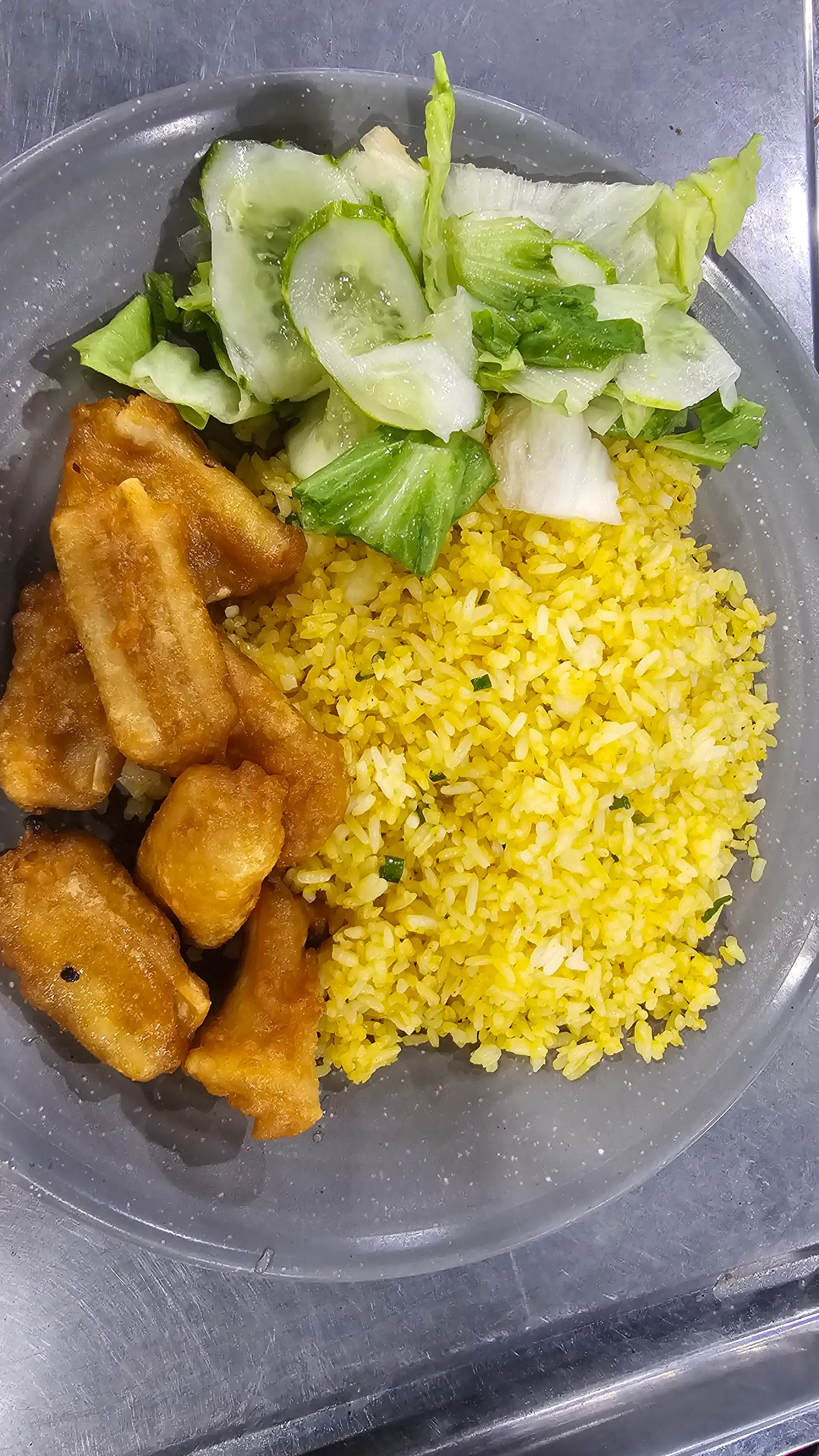Hình ảnh Cơm Mực Chiên Giòn