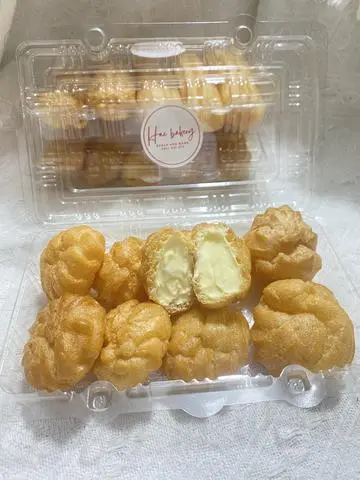 Hình ảnh su kem hộp 10 bánh 