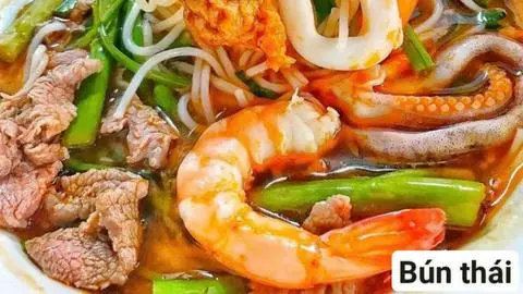 Hình ảnh BÚN THÁI - BÒ TÁI