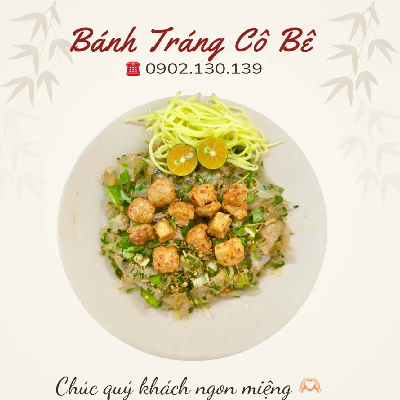 Hình ảnh Bánh tráng phơi sương mỡ hành tóp mỡ ( size lớn)