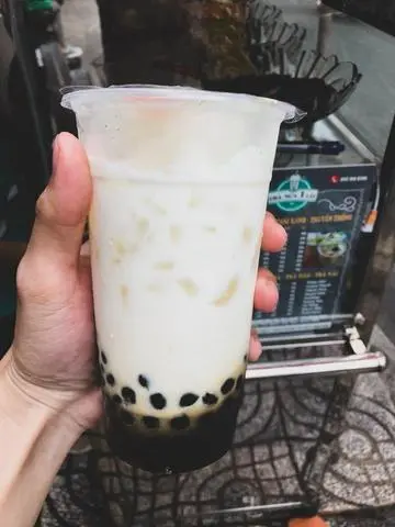 Hình ảnh Sữa tươi trân châu đường đen