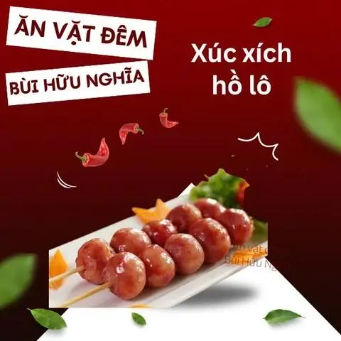 Hình ảnh Xúc Xích Hồ Lô - 5 viên