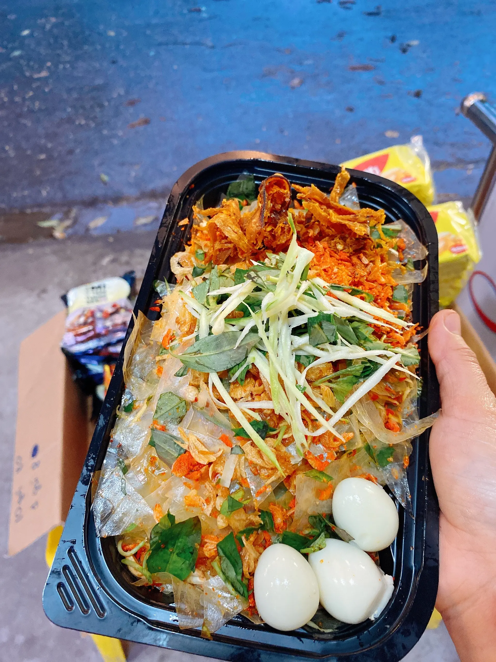 Hình ảnh Bánh Tráng Trộn