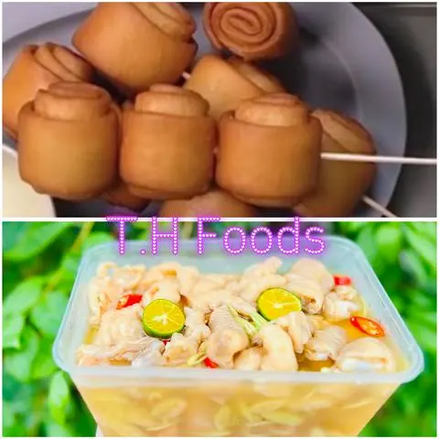 Hình ảnh Chân Gà Rút Xương Ngâm Sả Tắc Lớn + 8 Bánh Bao Bự