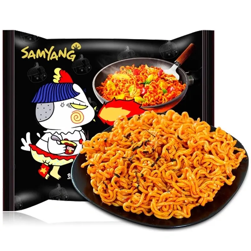 Hình ảnh mì cay samyang thêm