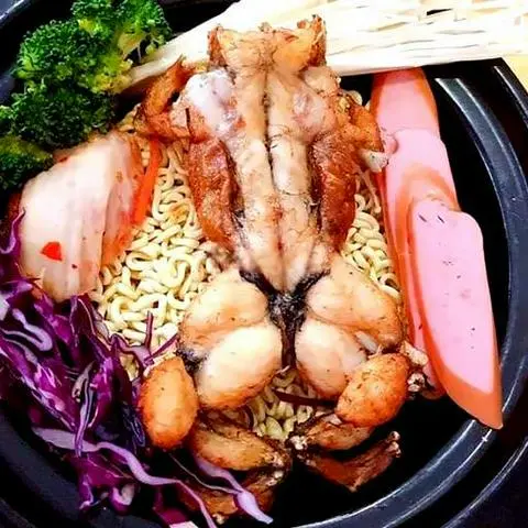 Hình ảnh Mì kim chi ếch