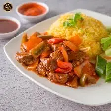 Hình ảnh Cơm chiên bò lúc lắc