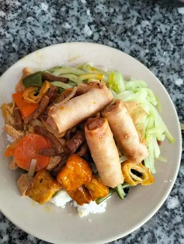 Hình ảnh cơm chay gìo chay 
