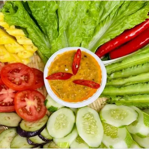 Hình ảnh Cơm mắm chưng thịt bằm