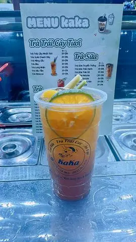 Hình ảnh Trà đào cam sả