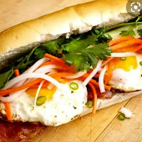 Hình ảnh Bánh mì ốp la