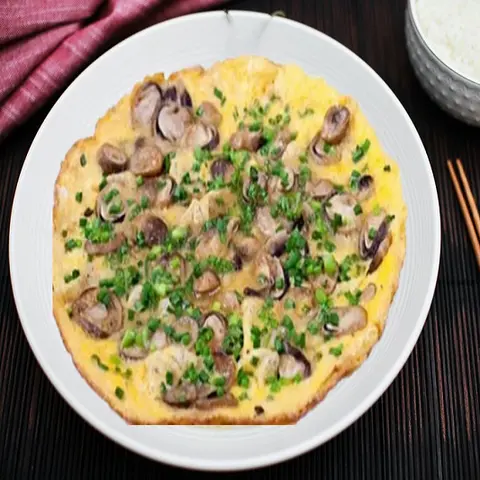 Hình ảnh Cơm Trứng Chiên Thịt Nấm Đông Cô
