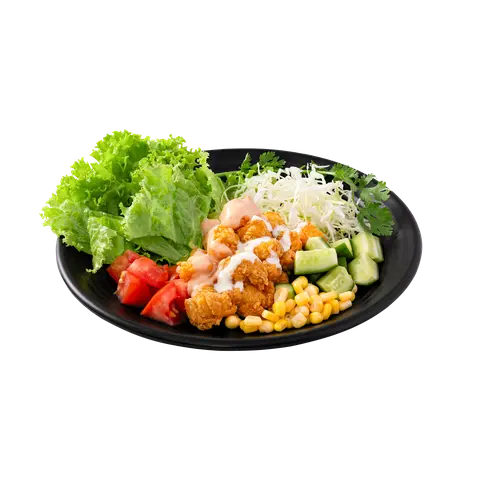 Hình ảnh Salad gà popcorn