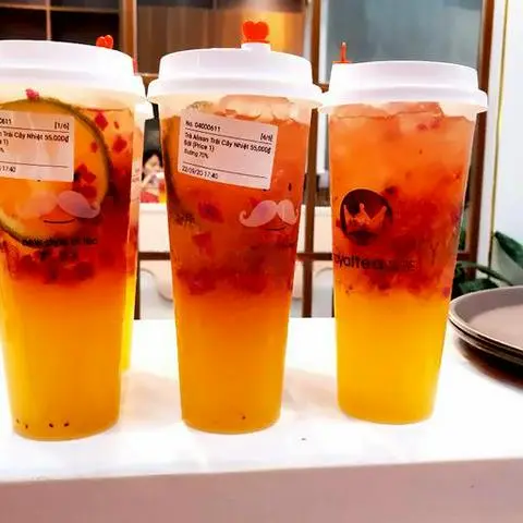 Hình ảnh Combo 2: Hồng Trà Royal Kem Cheese - Trà Alisan Trái Cây Nhiệt Đới